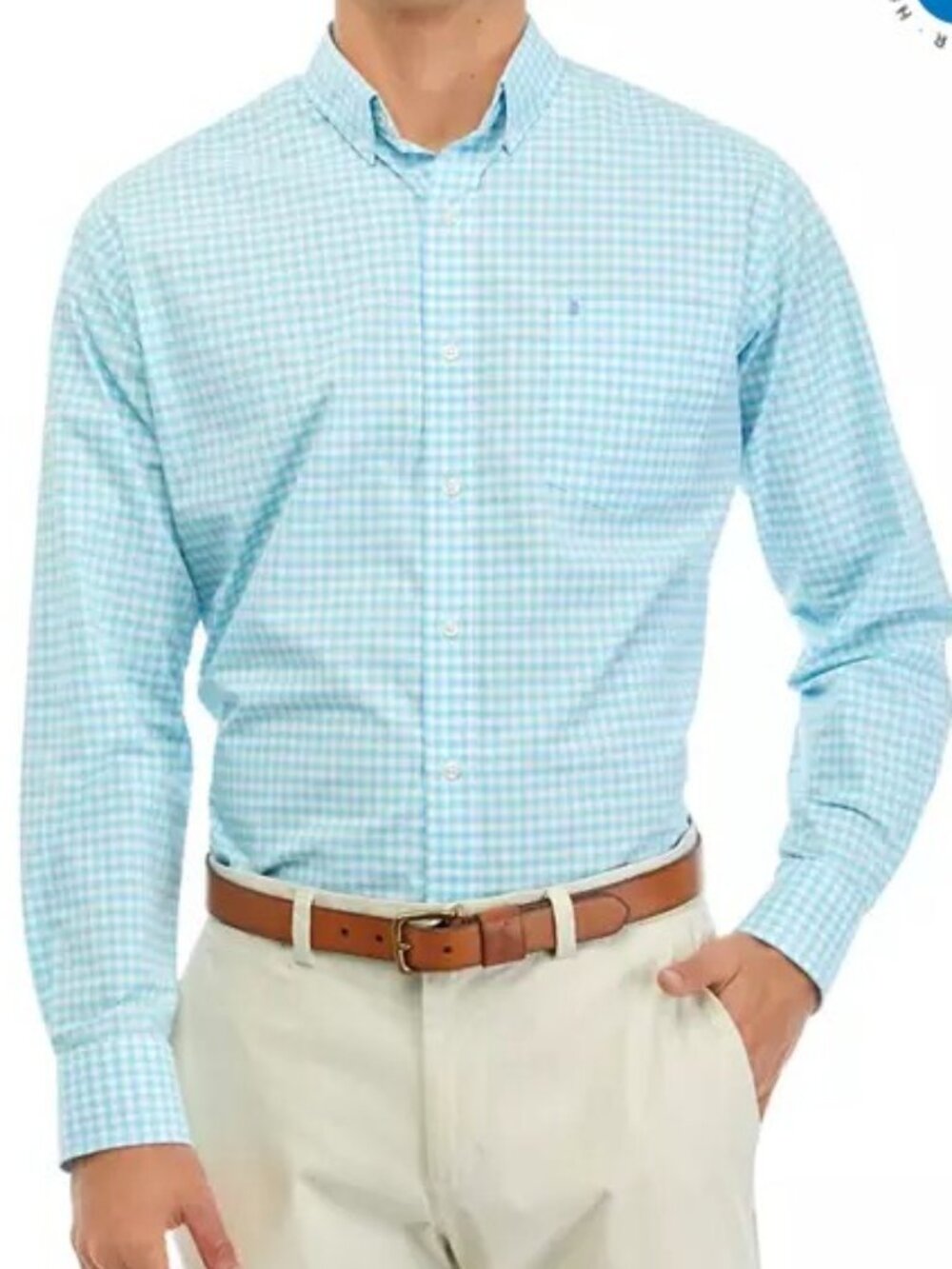 IZOD MENS BUTTON DOWN SHIRT SIZE XL